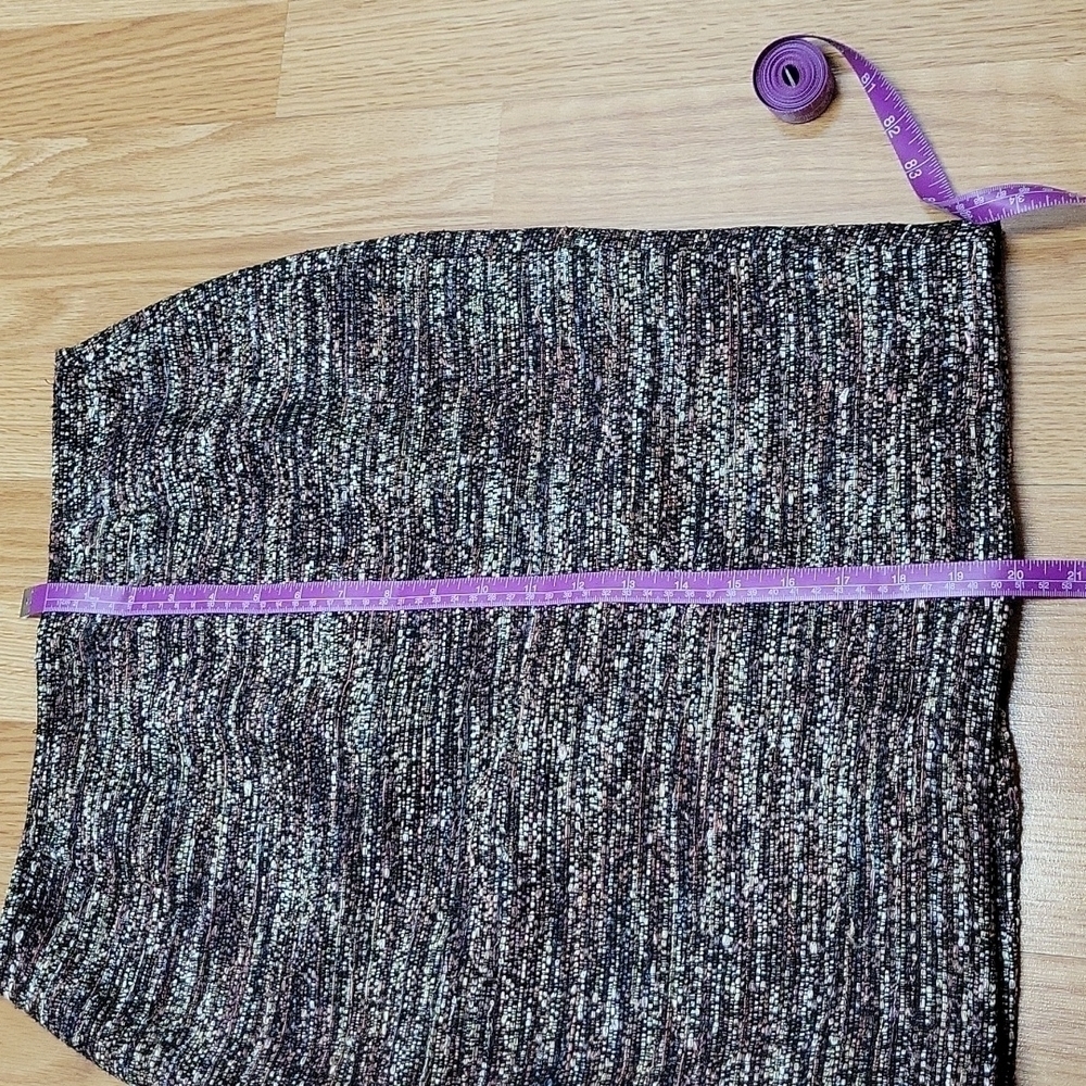 Lafayette 148 Tweed Midi Skirt Zip Split - Picture 13 of 14